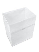 Clean Cubes 13 Gallon Disposable Trash Cans & Recycling Bins, 3 Pack (White)