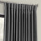 HPD Half Price Drapes BOCH-LN1857-84-DW Faux Linen Extra Wide Blackout Room Darkening Curtain, 100 X 84, Oatmeal