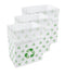 Clean Cubes 13 Gallon Disposable Trash Cans & Recycling Bins, 3 Pack (White)