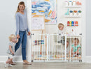 Regalo 56-Inch Extra WideSpan Walk Through Baby Gate,  Includes 4-Inch, 8-Inch and 12-Inch Extension, 4 Pack of Pressure Mounts