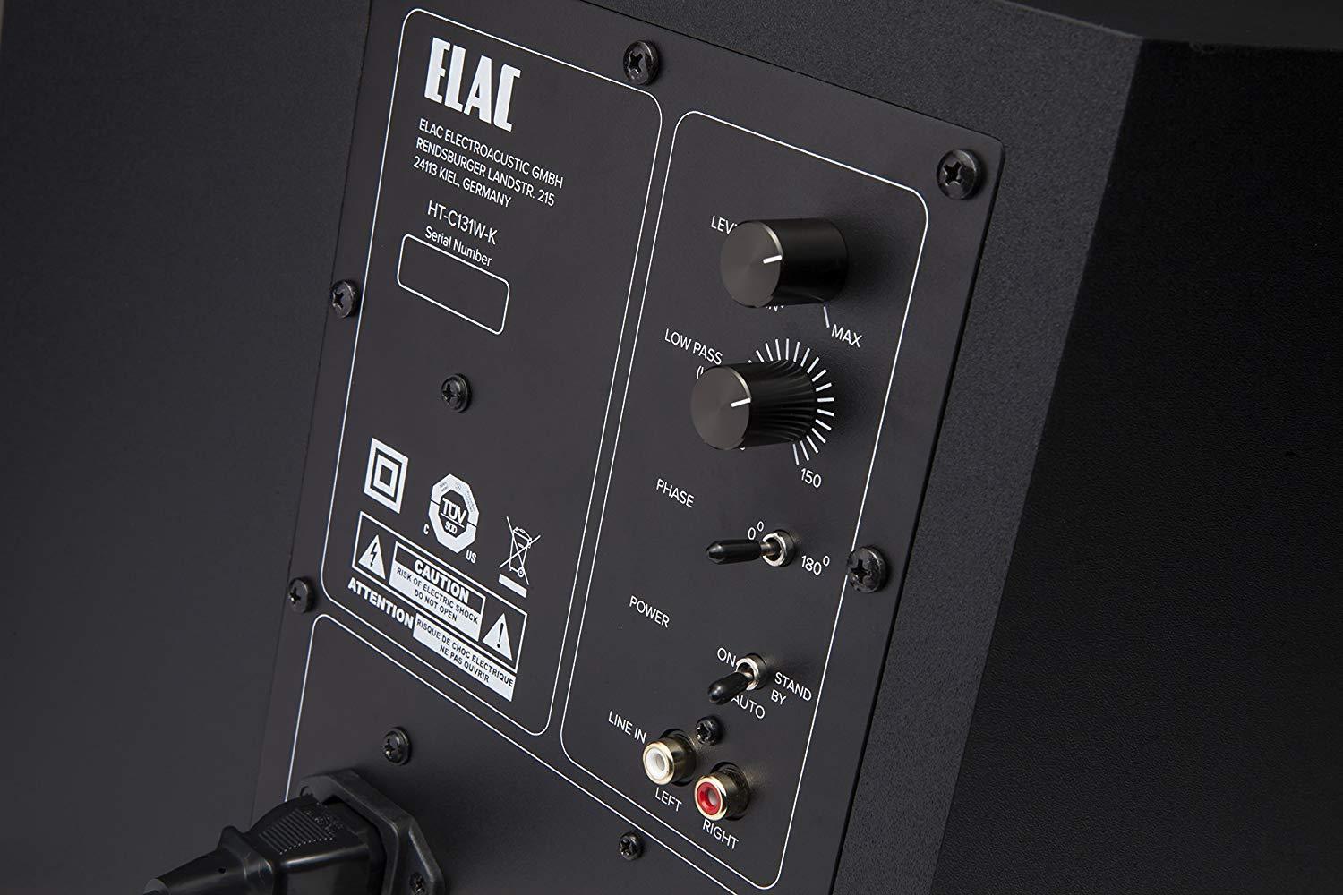ELAC Cinema 5 Home Theater 5.1 Channel Speaker System (HT-C131W-K)