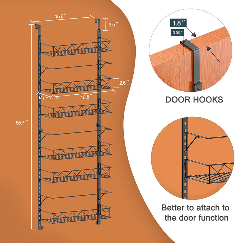 Auledio Shoe Rack, Stackable and Adjustable Multi-Function Wire