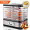 Septree Food Dehydrator Machine, Jerky Dehydrators with Five Tray, Knob Button