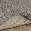 Ottomanson Collection shag area rug, 6'7" x 9'3", Gray - SHG2763-7X10