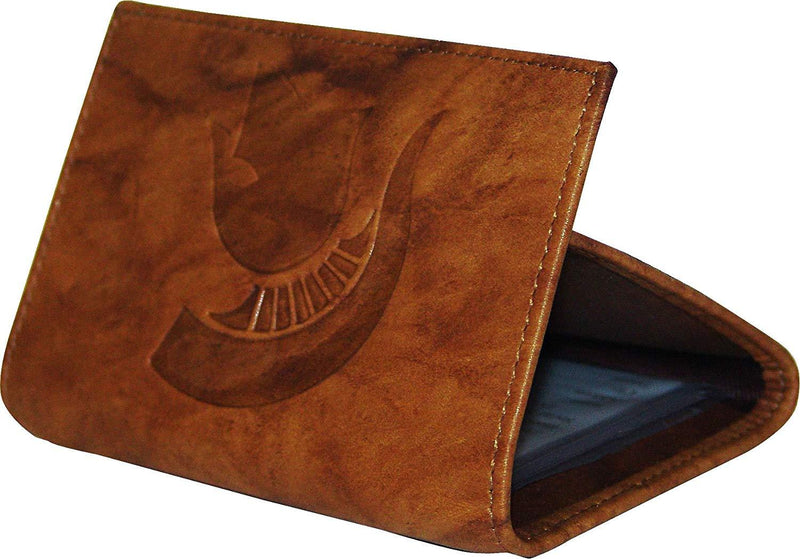 NCAA Michigan State Spartans Leather Trifold Wallet with Man Made Interior