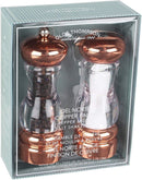Olde Thompson 3521-03 FBA_N4MS5NQ 7" Copper plated-Pepper mill & salt shaker set, 7"