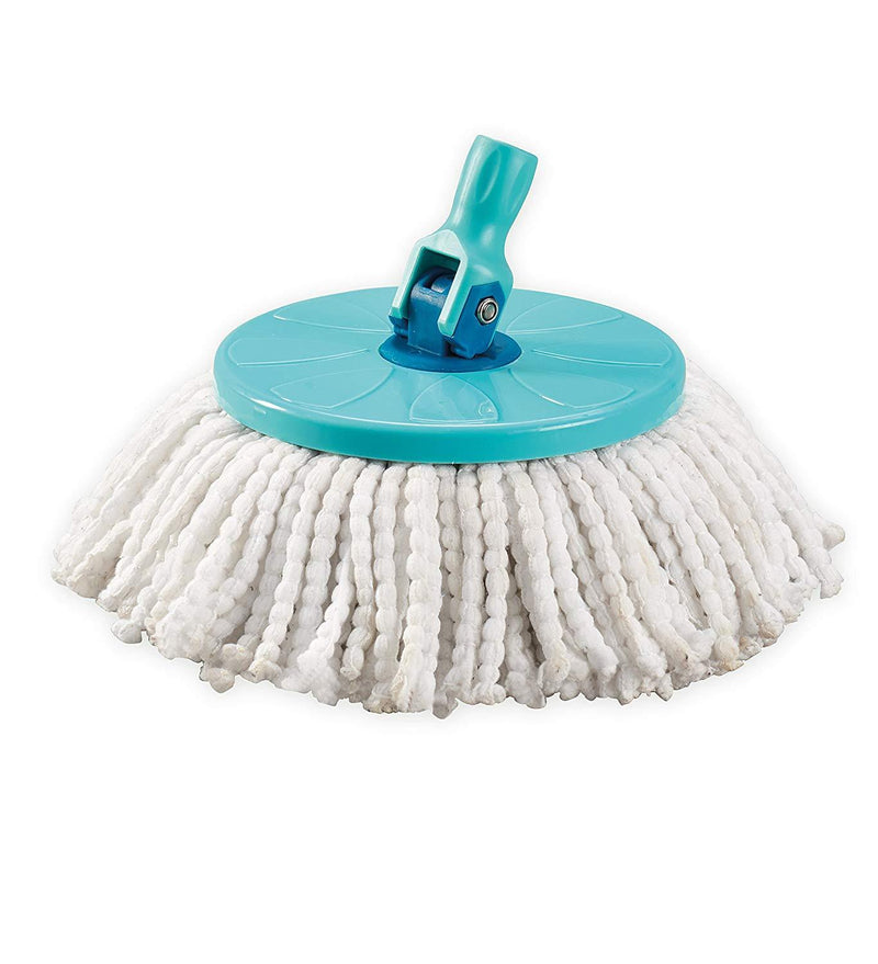 Leifheit Clean Twist Disc Active Replacement Mop Head, 4 x 22.5 x 26 cm, White