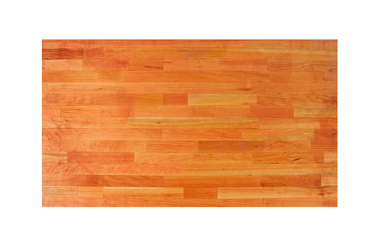 John Boos CHYKCT1225-O Cherry Kitchen Counter Top with Oil Finish, 1.5" Thickness, 12" x 25"