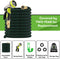 Yetolan Expandable Garden Hose 100 ft with 9 Function High Pressure Nozzle, lightweight Water Hose with Durable 3 Layers Latex Core Leak Resistan and Solid Brass Fittings