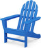 POLYWOOD AD4030PB Classic Outdoor Adirondack Chair, Pacific Blue