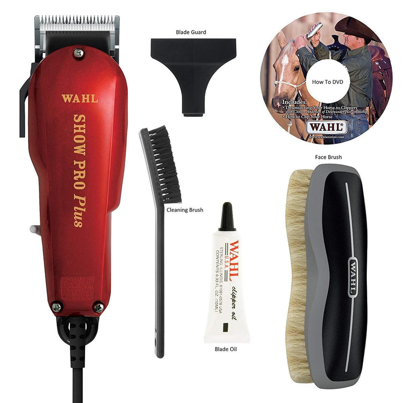 Wahl Professional Animal Show Pro Plus Equine Horse Clipper and Grooming Kit (