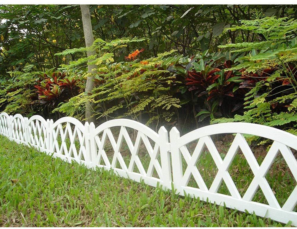 CenYC  Garden Plastic Fence Pickets Indoor Outdoor Protective Guard Edging Decor