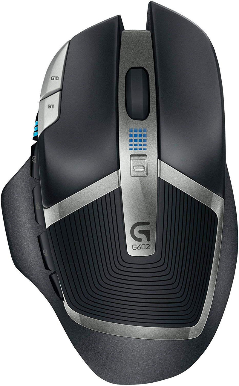 Logitech G602 Lag-Free Wireless Gaming Mouse – 11 Programmable Buttons, Up to 2500 DPI