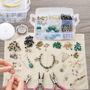 Gemybeads Jewelry Making Supplies Includes Clear Instructions, Charms, Pliers, Findings, Beads and More, Crafts for Girls and Adults, Great Gift for Teens and Women