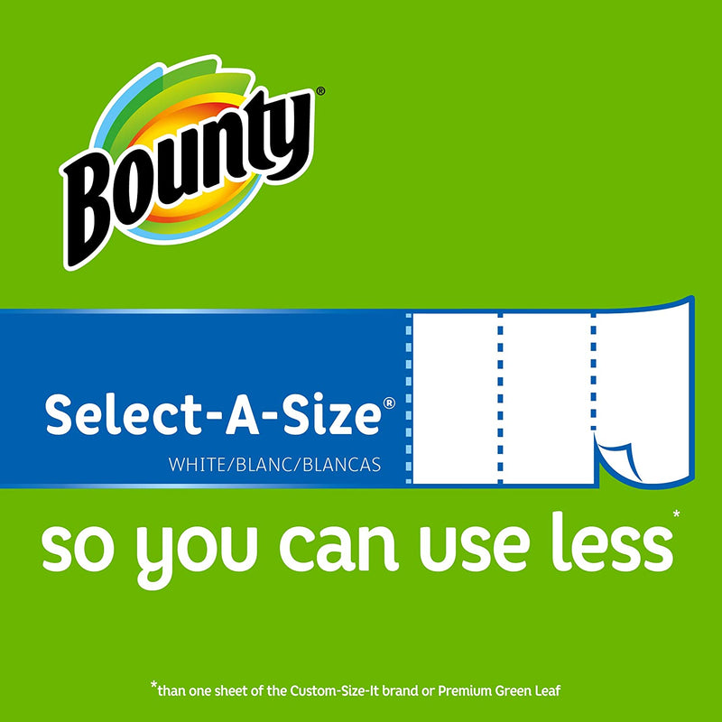 Bounty Select-A-Size Paper Towels, White, Giant Roll