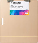 A2 Artist Sketch Board - (23 x 26 inches) Art Sketch Tote Board Made with Non Slip High-Grip Clips & Rubber Band for Beginners, Classrooms, Field Sketching, Drawing and All Artists