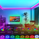 HRDJ Led Strip Lights 65.6ft, Music Sync Color Changing Led Lights for Bedroom 5050 SMD RGB Led Light Strips with Remote App Control Led Lights for Room Party