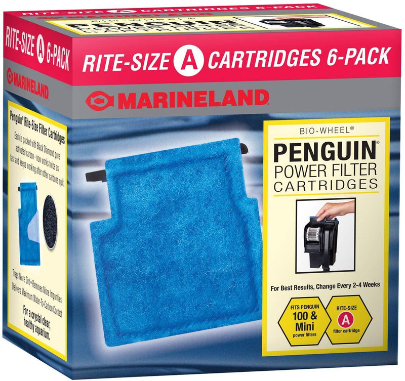 Marineland Penguin Power Filter Cartridges, Rite-Size A