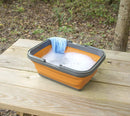 UST FlexWare Collapsible Sink with 2.25 Gal Wash Basin for Washing Dishes and Person During Camping