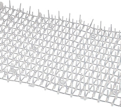 Tapix Cat Scat Mat Clear Anti-cat Network with Spikes Digging Stopper - Cat Deterrent Mat for Indoor and Outdoor 8 feet x 12 inches with 6 Staples