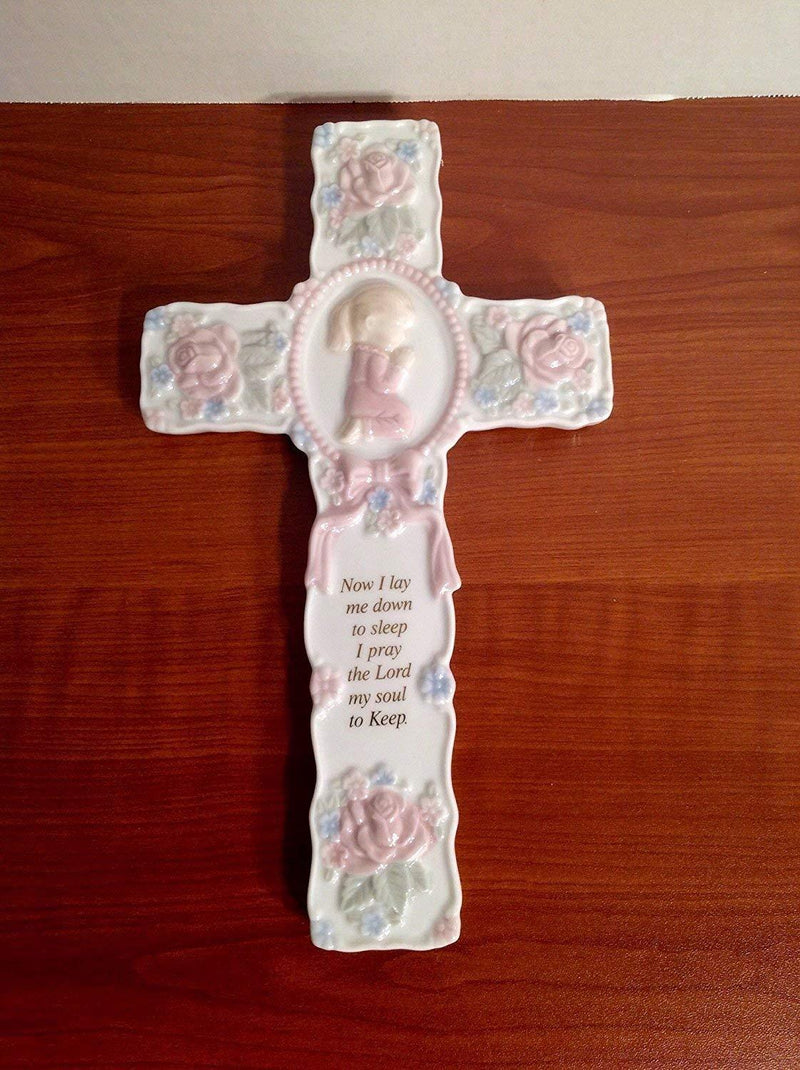 "Now I Lay Me Down to Sleep" Praying Girl Wall Cross by Christian Living