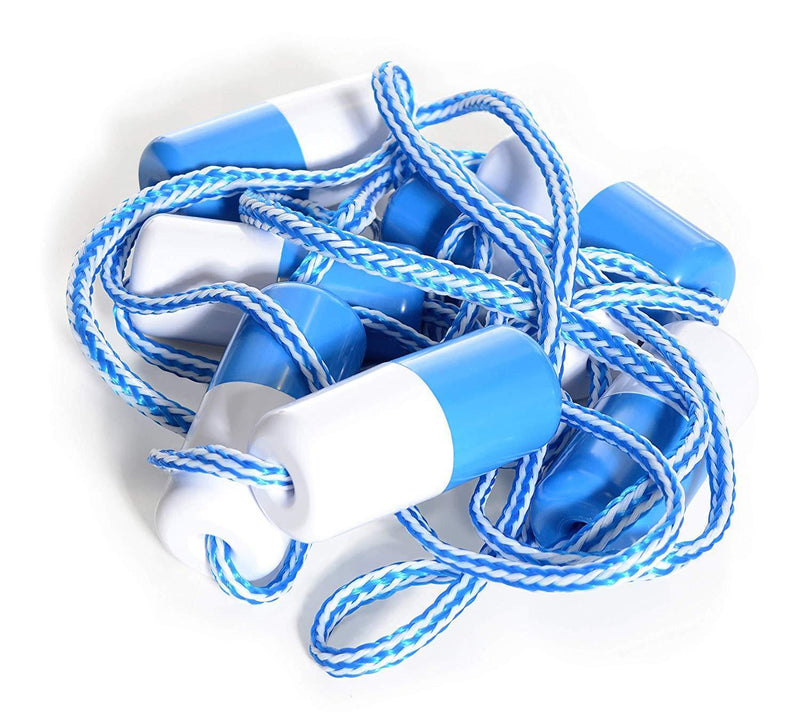 Milliard Pool Rope [Adjustable Length] 16-20' Floating Cordon Pool Safety Divider with Floats, Hooks and FID