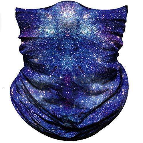 Obacle Seamless Bandana for Rave Face Mask Dust Wind UV Sun Protection Durable Neck Gaiter Tube Mask Headwear Bandana Face Mask for Men Women Festival Party Motorcycle Riding Fishing Hunting Outdoor