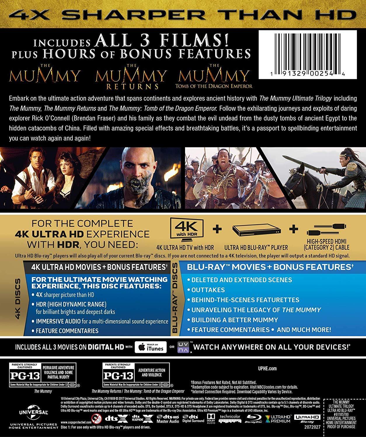 The Mummy Ultimate Trilogy
