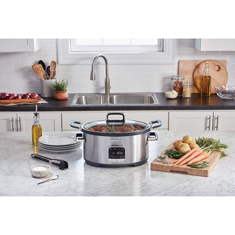 Crockpot SCCPVMC63-SJ 3-in-1 Multi-Cooker, Stainless Steel