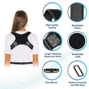 Posture Corrector for Men and Women – Effective Comfortable Adjustable Back Straightener- Upper Back Brace For Clavicle Support and Providing Pain Relife from Neck Shoulder (FDA Approved )