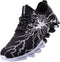 BRONAX Men's Stylish Graffiti Personality Sneakers