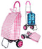 Trolley Dolly, Black Shopping Grocery Foldable Cart