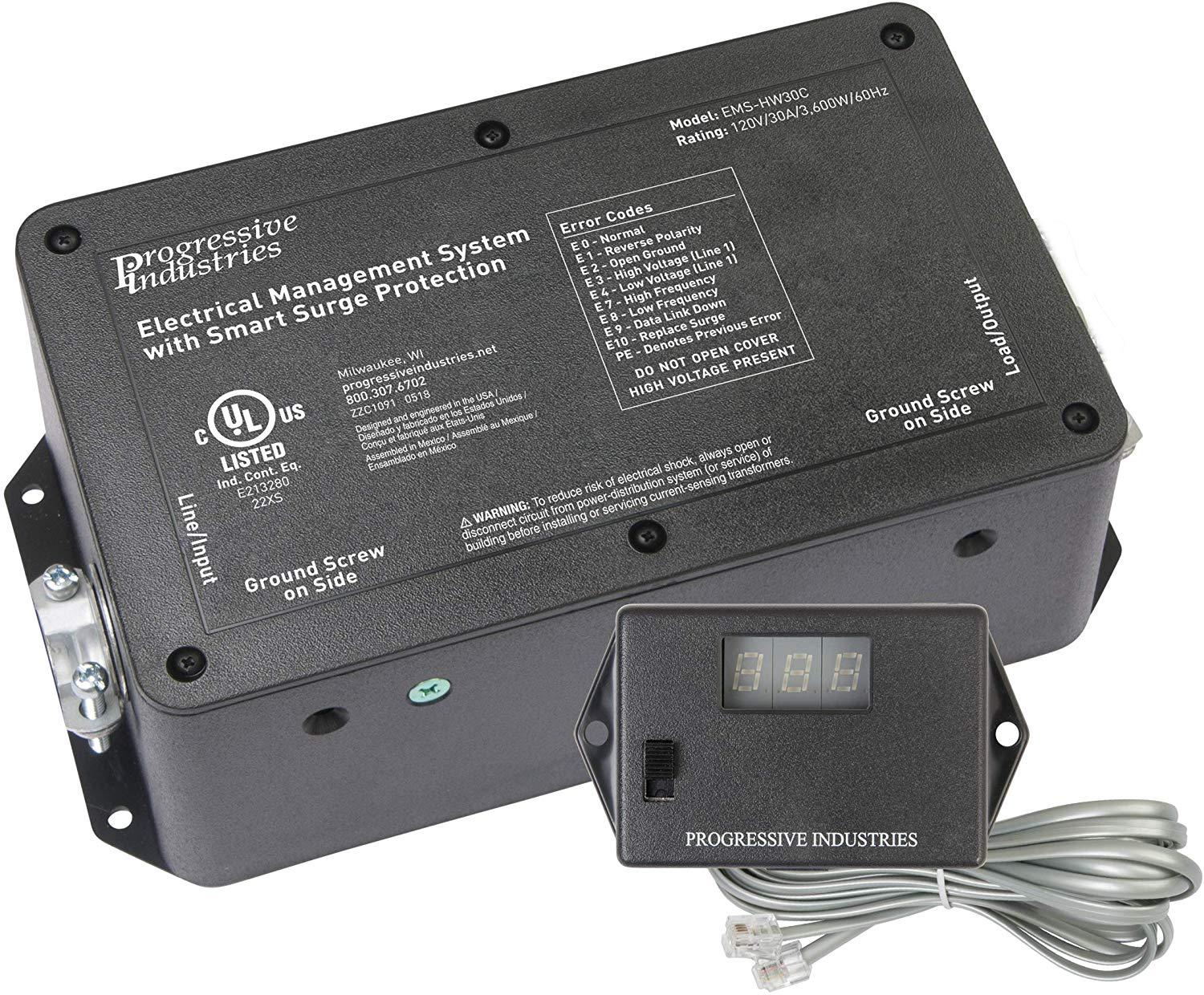 Portable Rv Surge Protector Portable RV Surge Protector Portable EMS-PT30X RV Surge Protector ...