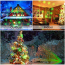 Christmas Laser Lights, Projector for Outdoor Garden Decorations - Waterproof & Timer Preset, Red & Green Slide Show in Lawn, Landscape, Holiday Party and Houses by Proteove