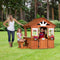 Backyard Discovery Scenic All Cedar Outdoor Wooden Playhouse