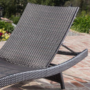 Christopher Knight Home 294919 Lakeport Outdoor Adjustable Chaise Lounge Chair (Set of 2)