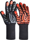 Grill Beast - Extreme Heat Resistant Grilling Gloves for Barbecue - Silicone Barbeque & Smoker Glove Pair