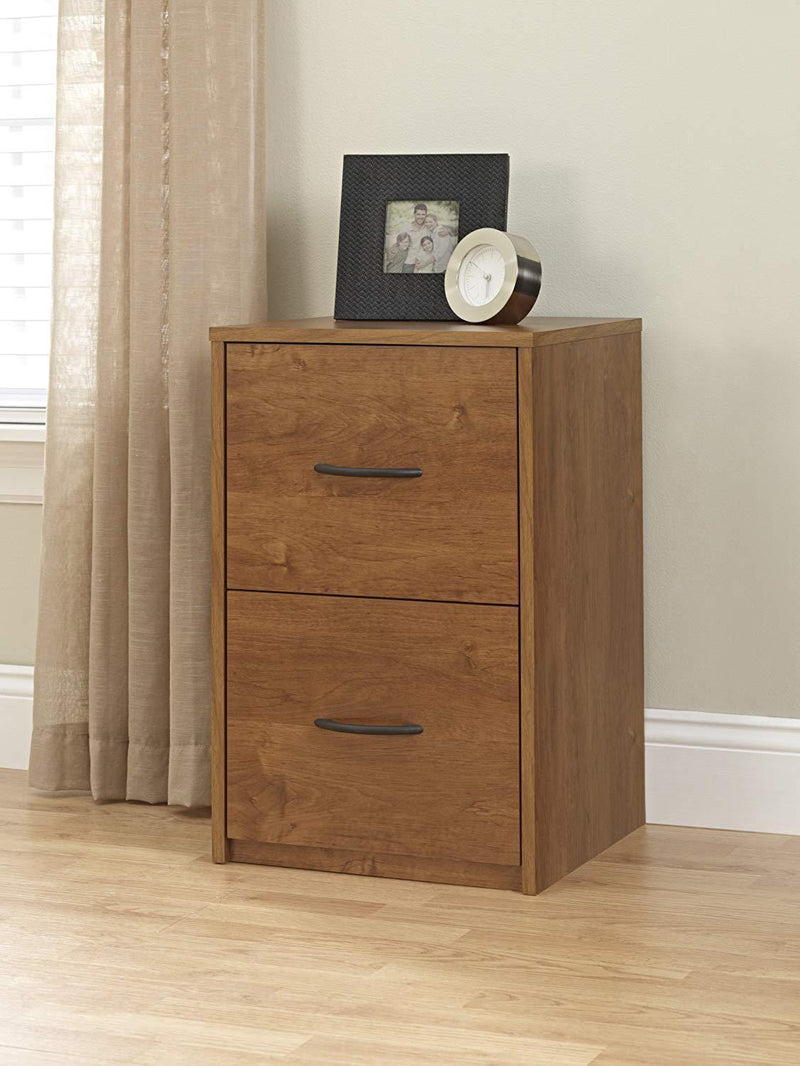 Ameriwood Home Core 2 Drawer File Cabinet, Espresso