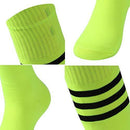 saounisi Unisex Tube Socks Stripe,2 Pairs Knee High Football Soccer Volleyball Baseball Cheerleading Team Socks