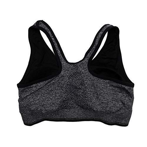 Women's Zip Front Sports Bra Wireless Post-Surgery Bra Active Yoga Sports Bras