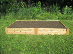 Infinite Cedar Raised Bed Garden Kit 4'x8'x11