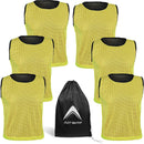 Athllete Reversible Mesh Pack of 6 Basketball Jerseys Lacrosse Top Tank Adult Teen Youth Kids Team Sports Scrimmage Vest