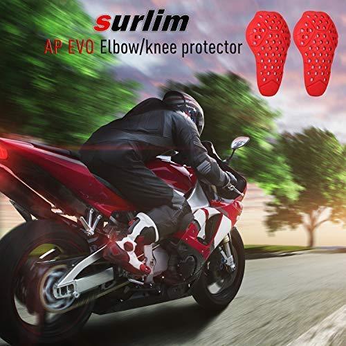 Surlim Back Protector CE Insert Armor Motorcycle Jacket Replacement Pads