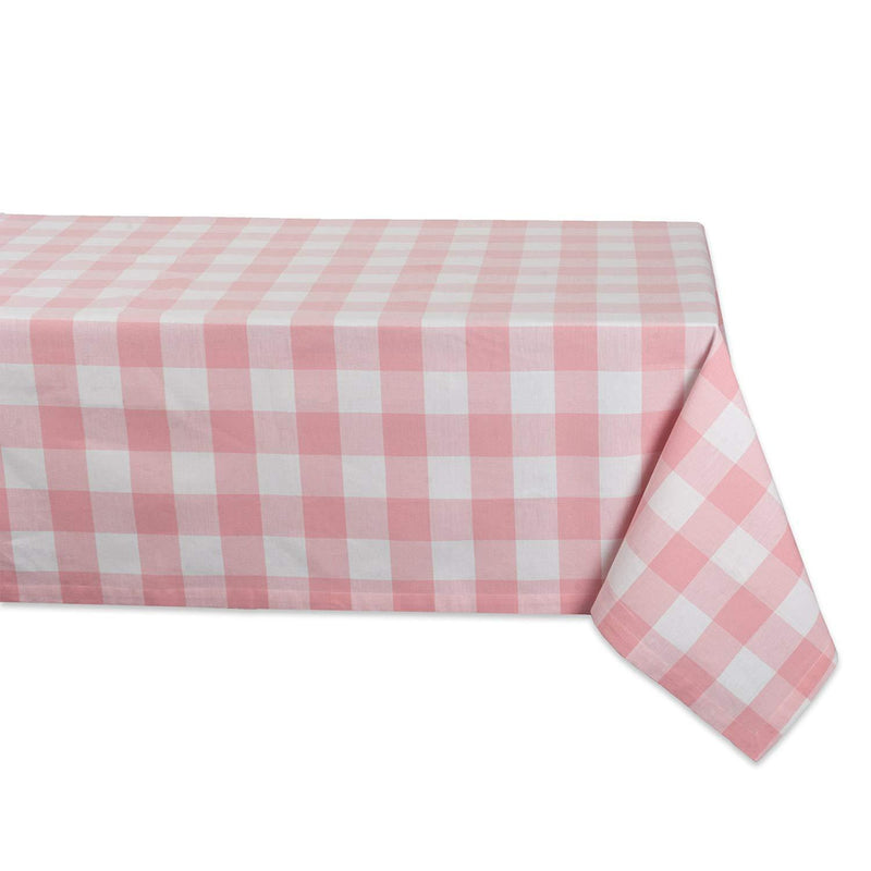 DII Cotton Buffalo Check Table Runner for Family Dinners or Gatherings, Indoor or Outdoor Parties, Halloween, & Everyday Use (14x72",  Seats 4-6 People), Orange & Black