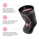 CAMBIVO 2 Pack Knee Brace, Knee Compression Sleeve Support for Running, Arthritis, ACL, Meniscus Tear, Sports, Joint Pain Relief and Injury Recovery