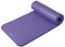 Retrospec Solana Yoga Mat 1" w/ Nylon Strap for Men & Women - Non Slip Exercise Mat for Yoga, Pilates, Stretching, Floor & Fitness Workouts