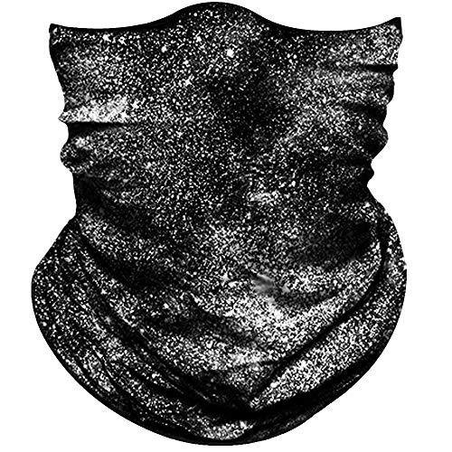 Obacle Seamless Bandana for Rave Face Mask Dust Wind UV Sun Protection Durable Neck Gaiter Tube Mask Headwear Bandana Face Mask for Men Women Festival Party Motorcycle Riding Fishing Hunting Outdoor