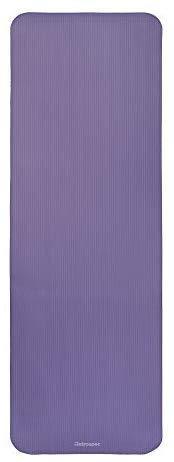 Retrospec Solana Yoga Mat 1" w/ Nylon Strap for Men & Women - Non Slip Exercise Mat for Yoga, Pilates, Stretching, Floor & Fitness Workouts