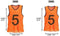 Unlimited Potential Nylon Mesh Scrimmage Team Practice Vests Pinnies Jerseys Bibs for Children Youth Sports Basketball, Soccer, Football, Volleyball (Pack of 12)