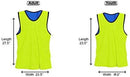 Unlimited Potential Nylon Mesh Scrimmage Team Practice Vests Pinnies Jerseys Bibs for Children Youth Sports Basketball, Soccer, Football, Volleyball (Pack of 12)